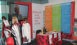 NBA stall at Patient Blood Management (PBM) conference