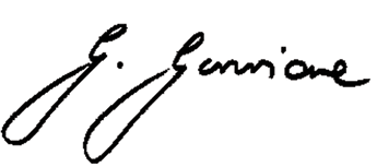 Gayle Ginnane signature