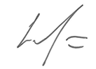 signature of Leigh McJames